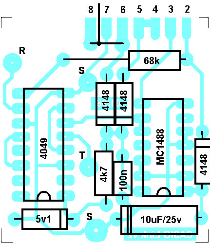 CASIO Cable Component Layout Artwork